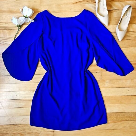 AB Studio Blue Dress - Picture 1 of 10